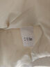 百圖betu女裝春季新款短外套工裝夾克寬松顯瘦抽繩外套2401T43 米白 M 曬單實(shí)拍圖