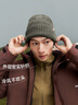 蕉下帽子冬季男士帽子女針織帽冷帽保暖防寒帽毛線(xiàn)帽顯臉小新年禮物灰 曬單實(shí)拍圖