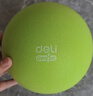 得力（deli）3號兒童多彩輕音靜音籃球室內無(wú)噪聲玩具禮物 綠 曬單實(shí)拍圖