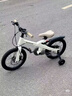 邁多米兒童自行車(chē)3-6-12歲鎂合金山地車(chē)帶輔助輪男女孩寶寶學(xué)生腳踏單車(chē) 【巡航家 云奶白18寸】 曬單實(shí)拍圖