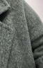 伊芙麗蔣欣代言【鎮店爆款】駝絨桑蠶絲高級雙面毛呢外套羊毛大衣女冬季 暗灰 M 115-135斤 曬單實(shí)拍圖