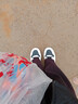 安踏零感高幫板鞋春季休閑潮流運動(dòng)鞋百搭耐磨高幫女鞋子 曬單實(shí)拍圖