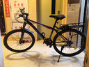 鳳凰上海鳳凰山地車(chē)自行車(chē)男士女式學(xué)生成人變速寬胎越野公路賽單車(chē) 【鋼架/全套競速軸承】條輪炫彩 26寸24速【建議身高158-188cm】 曬單實(shí)拍圖