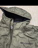 Columbia哥倫比亞男女無(wú)縫熱壓銀點(diǎn)拒水650蓬鴨絨保暖羽絨服WE6610 397亞太修身版型 軍綠色 L (180/100A) 曬單實(shí)拍圖