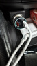 紐曼（Newmine）車(chē)載充電器點(diǎn)煙器一拖二雙USB金屬車(chē)充電壓顯示檢測快充SX001-008 曬單實(shí)拍圖