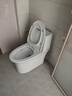 恒潔（HEGII）馬桶568 超旋風(fēng)雙漩大沖力虹吸式抗菌家用節水坐便器DC0568DT-305 曬單實(shí)拍圖