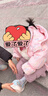 瑪米瑪卡（MOMOCO）童裝女童羽絨服2025冬款中大童時(shí)尚粉色羽絨服 粉色 120 曬單實(shí)拍圖