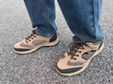 保羅駱駝男鞋秋季戶(hù)外登山鞋男防滑耐磨徒步鞋防水大碼運動(dòng)休閑鞋男 棕色 【四季款】 42 【標準運動(dòng)鞋碼】 曬單實(shí)拍圖