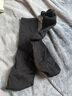 棉滿(mǎn)滿(mǎn)襪子男士長(cháng)筒襪秋冬季100%純棉10A抗菌防臭長(cháng)襪加長(cháng)高筒襪5雙 曬單實(shí)拍圖