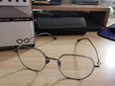 鏡刻 8克超輕純鈦防藍光近視眼鏡可配度數男女同款眼睛鏡框架高級感 純鈦森綠框【高品質(zhì)眼鏡】 無(wú)度數專(zhuān)業(yè)防藍光【平光鏡】 曬單實(shí)拍圖