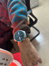 HUAWEI WATCH 5 42mm 基礎款 不銹鋼表殼 極光綠 氟橡膠表帶首創(chuàng  )X-TAP智感窗eSIM通信華為智能手表watch5 曬單實(shí)拍圖