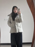 美力城【檀健次同款】女士新款可調節收腰鵝絨服保暖防風(fēng)羽絨服019 帽子灰 XS 曬單實(shí)拍圖