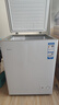 海爾（Haier）142L單溫冰柜小型家用小冰柜商用減霜一級能效冷藏冷凍轉換深冷冷柜小冰箱BC/BD-142GHW9D國家補貼 曬單實(shí)拍圖