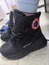 回力(Warrior)男靴冬季鞋子男士靴子男款加絨保暖雪地靴1984 黑色39 曬單實(shí)拍圖
