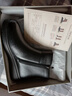 奧康（Aokang） 女鞋2025冬季靴子女短靴加絨保暖媽媽皮靴棉鞋加厚黑色39碼 曬單實(shí)拍圖