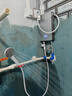 萬(wàn)和（Vanward）即熱式電熱水器淋浴家用速熱防漏電免儲水洗澡器小型集成洗澡機變頻恒溫衛浴加熱器 6100W 【皓月銀】水電分離(僅限廣東海南使用） 曬單實(shí)拍圖