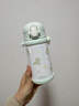 膳魔師（THERMOS）母嬰萌寵系列兒童小學(xué)生小童上學(xué)杯316L不銹鋼吸管保溫杯400ml 曬單實(shí)拍圖
