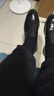 奧康男鞋秋季商務(wù)正裝鞋男真皮軟底韓版百搭休閑男士一腳蹬皮鞋 黑色1225211032N 38 （運動(dòng)鞋39=皮鞋38） 曬單實(shí)拍圖