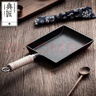 典匠玉子燒方形煎鍋鑄鐵鍋無(wú)涂層不易粘早餐雞蛋卷鍋厚蛋燒煎蛋平底鍋 曬單實(shí)拍圖