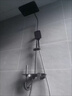 榮事達淋浴花灑套裝精銅龍頭衛浴室噴頭全套增壓沐浴器家用金榜槍灰qx 曬單實(shí)拍圖