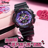 迪士尼（Disney）電子手表女學(xué)生初高中生專(zhuān)用兒童生日禮物運動(dòng)防水中學(xué)女生機械 甜酷少女紫 曬單實(shí)拍圖