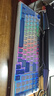 聯(lián)想（Lenovo）GK10 98W無(wú)線(xiàn)藍牙三模機械鍵盤(pán) RGB背光 全鍵熱插拔 電腦鍵盤(pán)電競游戲專(zhuān)用 極光系列 天空藍青軸 曬單實(shí)拍圖