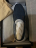 金利來(lái)（Goldlion）男鞋26春季新款商務(wù)休閑輕便舒適套腳男士皮鞋G527610440LLB藍38 曬單實(shí)拍圖