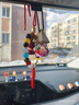 極護時(shí)刻汽車(chē)掛件車(chē)內吊飾平安小鹿十八籽菩提飾品車(chē)載掛件后視鏡掛飾吊墜 曬單實(shí)拍圖