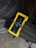 12V伏汽車(chē)電瓶充電器摩托車(chē)轎車(chē)貨車(chē)蓄電池充電器智能通用充電機 12V6A快充彩屏數顯版【黃色】 曬單實(shí)拍圖