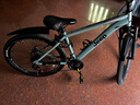 Jeep吉普山地自行車(chē)男女學(xué)生減震代步車(chē)RC750高碳鋼琉璃綠-26英寸27速 曬單實(shí)拍圖