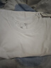 京東京造紅點(diǎn)10A抗菌短袖T恤圓領(lǐng)純棉打底衫男內搭衣服新年 白色 M 曬單實(shí)拍圖