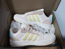 adidas ENTRAP美式校園風(fēng)運動(dòng)少年感復古籃球風(fēng)板鞋男女阿迪達斯   乳白/橘粉/藕粉/藍綠/黃   38 曬單實(shí)拍圖