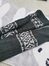 浪莎（LangSha）羊毛堆堆襪套襪子女秋冬季費爾島保暖雪地靴腿套女日系搭配打底褲 曬單實(shí)拍圖