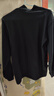 京東京造長(cháng)袖T恤搖粒絨秋冬加絨沖鋒衣半高領(lǐng)衛衣疊穿打底 黑色 M 曬單實(shí)拍圖