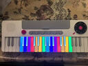 知識花園彩虹電子琴兒童玩具鋼琴1-3-6歲初學(xué)者2女孩生日禮物入門(mén)款37鍵七 【0基礎電池款】6大模式-禮盒裝送琴譜+琴貼 7-14歲10小學(xué)生女生小女孩子一年級二三 曬單實(shí)拍圖