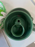 陶瓷內膽隨手咖啡杯 雙飲學(xué)生保溫杯 男女高顏值水杯子 綠色 曬單實(shí)拍圖