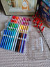 舒星閃光馬克筆36色軟頭小學(xué)生美術(shù)專(zhuān)用手帳畫(huà)畫(huà)水彩筆疊盒48可水洗涂色顏料筆女孩生日禮物繪畫(huà)手抄報 曬單實(shí)拍圖