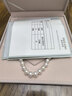 meluxe美奈 摯愛(ài)*時(shí)光天然淡水珍珠項鏈圓形極光高品質(zhì)全珠鏈 38節禮物 【9-10mm】 45cm 曬單實(shí)拍圖