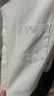 名創(chuàng  )優(yōu)品（MINISO）重磅牛津紡襯衫男豎條紋顯瘦春秋季日常休閑抗皺免燙翻領(lǐng)襯衣男士 【牛津紡條紋長(cháng)袖】藍白條 60棉40%滌綸 L 175 (30天質(zhì)量問(wèn)題全額退) 曬單實(shí)拍圖