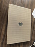 適用macbookAir保護殼pro 2026/25/24款軟Air13寸蘋(píng)果筆記本14/15/16寸電腦套m5/M4/m3/m2男女 草席紋小香檳（帶透明底殼） 25款Air M4【13寸】型號A3 曬單實(shí)拍圖