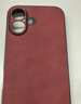 mlnew 蘋(píng)果iPhone16鏡頭全包手機殼蘋(píng)果16保護殼小羊皮手機套A3288防摔保護套防滑 【酒紅色】配全屏高清鋼化膜 曬單實(shí)拍圖