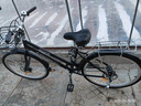 飛鴿（FG FLYING PIGEON）城市通勤自行車(chē)26英寸男女式成人學(xué)生碟剎款城市代步買(mǎi)菜車(chē)黑 曬單實(shí)拍圖