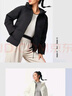 李寧短羽絨服女子秋冬季簡(jiǎn)約休閑百搭保暖運動(dòng)外套AYMV198 曬單實(shí)拍圖