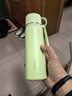 蘇泊爾（SUPOR）保溫杯316L學(xué)生杯書(shū)包保溫保冷杯大容量便攜旅行家用戶(hù)外車(chē)載 嫩芽綠【520ML】 曬單實(shí)拍圖