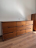 木源同全實(shí)木胡桃木斗柜現代簡(jiǎn)約五斗柜家用客廳臥室床尾收納邊柜靠墻柜 【五斗柜】長(cháng)80寬40高110cm 整裝發(fā)貨  收貨即用【全胡桃木】 曬單實(shí)拍圖