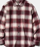優(yōu)衣庫男女裝法蘭絨格子襯衫長(cháng)袖襯衣薄外套481224 16 紅色 XL 曬單實(shí)拍圖