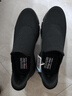 斯凱奇（Skechers）新年禮物閃穿鞋男鞋冬休閑健步鞋一腳蹬運動(dòng)鞋百搭軟底布鞋118306 曬單實(shí)拍圖