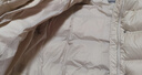美力城卓沅同款|暖天鵝泡芙鵝絨女裝短款保暖外套休閑風(fēng)潮流韓版新款108 鈦金白 M （110-120斤） 曬單實(shí)拍圖