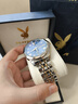 花花公子手表男石英表超薄男士手表男品牌鋼帶防水時(shí)尚潮流男表送老公禮物 間藍鋼帶/精美禮盒/定制刻字 曬單實(shí)拍圖