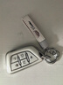 S.CHUANG適用于凱迪拉克ct5鑰匙套xt5汽車(chē)xt4/xt6/ct6/xts/ct4殼ATSL殼扣 C款【時(shí)尚白】配車(chē)標皮繩 曬單實(shí)拍圖